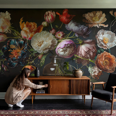 Kwalitatief fotobehang Bloemenboeket