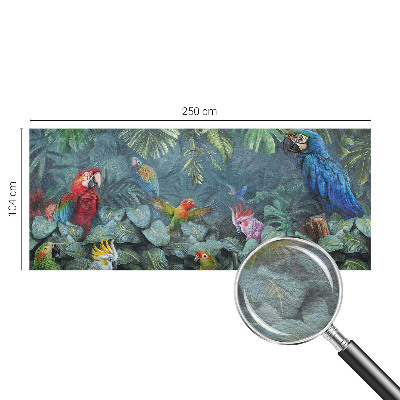 Uniek fotobehang met een exotisch junglemotief