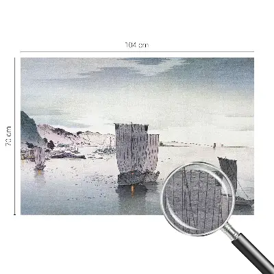 Vliesbehang fotobehang met een maritiem landschap