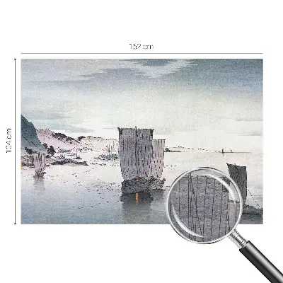Vliesbehang fotobehang met een maritiem landschap