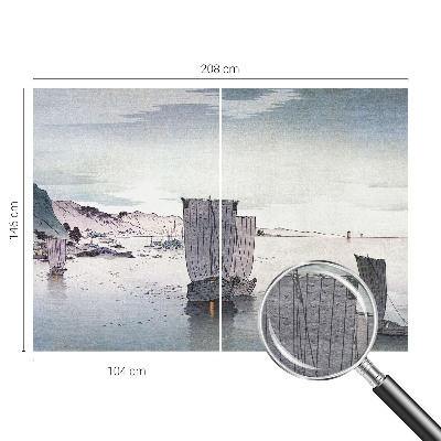 Vliesbehang fotobehang Maritiem landschap