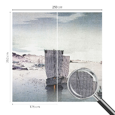 Vliesbehang fotobehang Maritiem landschap