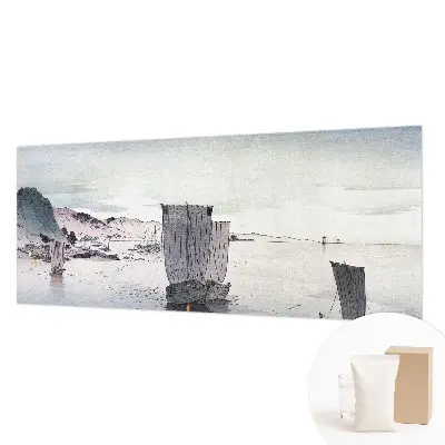 Vliesbehang fotobehang met een maritiem landschap