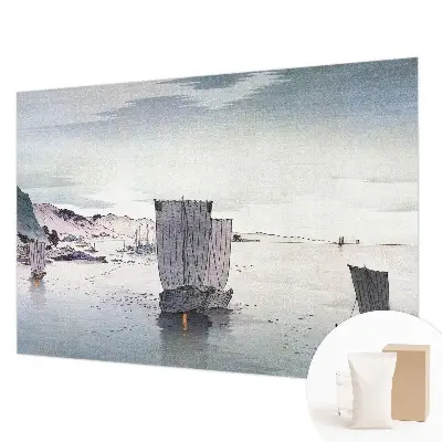 Vliesbehang fotobehang met een maritiem landschap