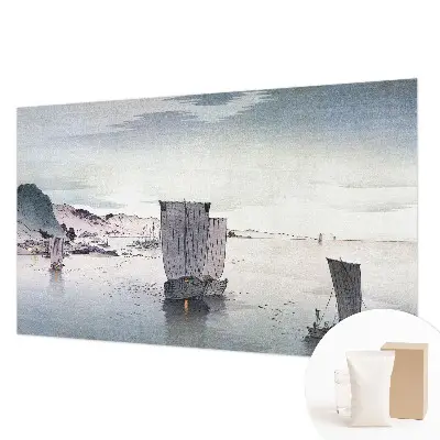 Vliesbehang fotobehang met een maritiem landschap