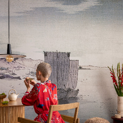 Vliesbehang fotobehang Maritiem landschap