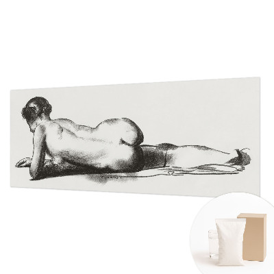 Fotobehang vliesbehang met het ontwerp 'Een subtiele daad'