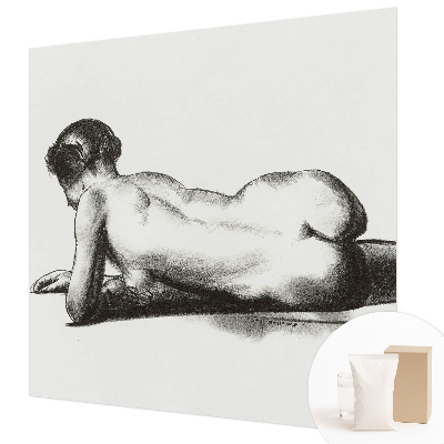Fotobehang vliesbehang met het ontwerp 'Een subtiele daad'