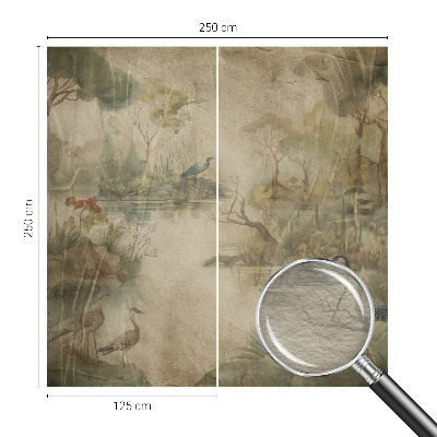 Fotobehang vlies Boslandschap