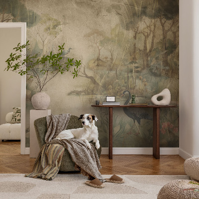 Fotobehang vlies Boslandschap