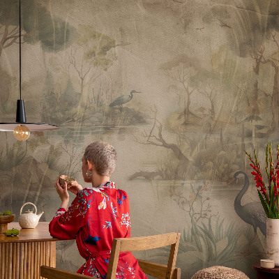 Fotobehang vlies Boslandschap