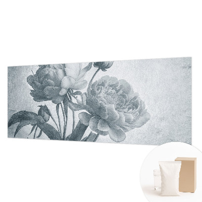 Vlies fotobehang op maat met een bloemenmotief