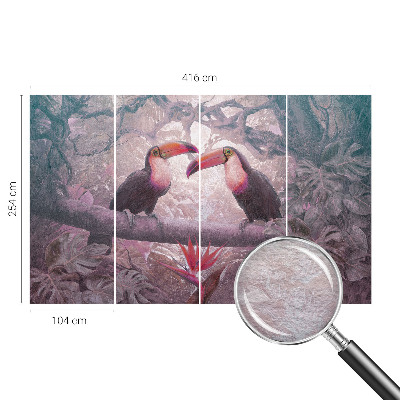 Fotobehang Exotisch stel