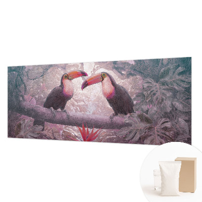 Fotobehang met een exotisch koppel als motief