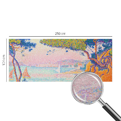 Foto behang op maat Kleurrijk landschap