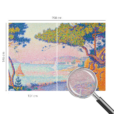 Foto behang op maat Kleurrijk landschap