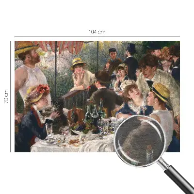 Behang met print met zomers feestmotief