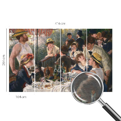 Behang met print Zomerfeest