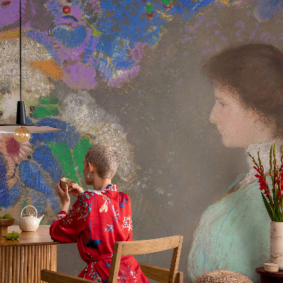 Fotobehang naadloos Romantische scène