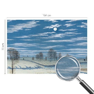 Naadloos fotobehang Winterlandschap