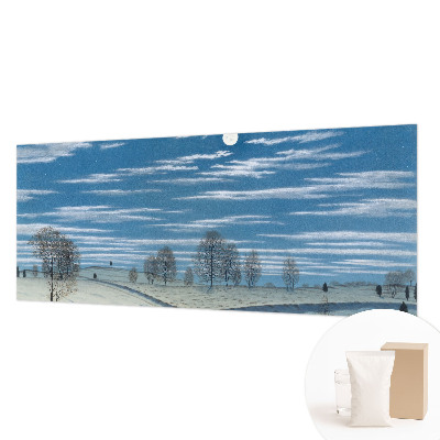 Naadloos fotobehang Winterlandschap