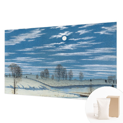 Naadloos fotobehang Winterlandschap