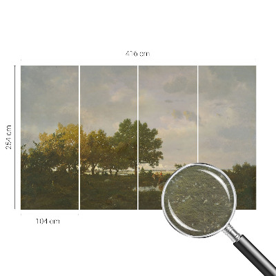 Fotobehang voor slaapkamer Boslandschap