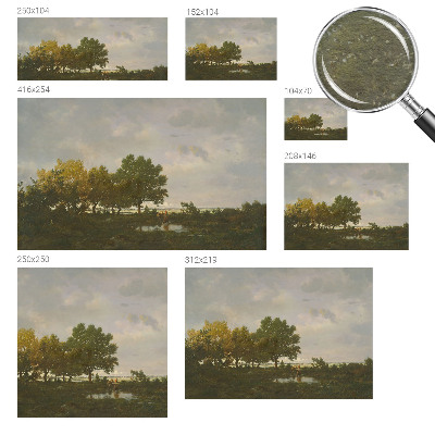 Fotobehang voor slaapkamer Boslandschap