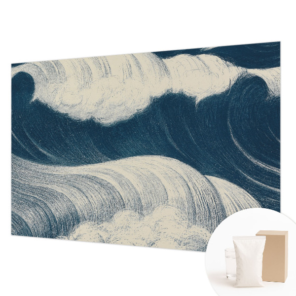 Fotobehang slaapkamer Zeegolven