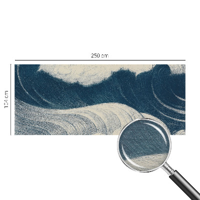 Fotobehang slaapkamer Zeegolven