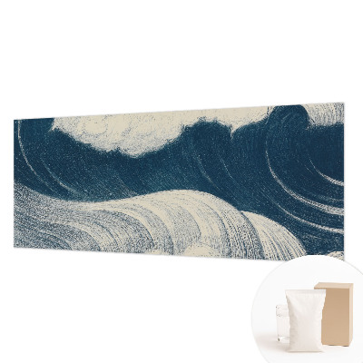 Fotobehang slaapkamer Zeegolven