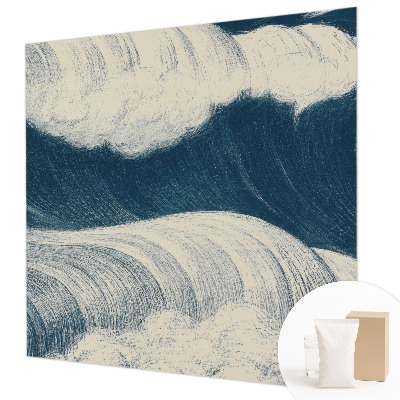 Fotobehang slaapkamer Zeegolven