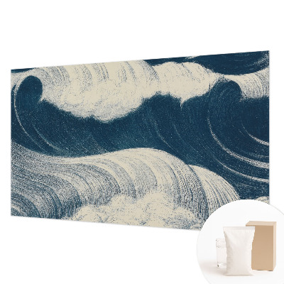 Fotobehang slaapkamer Zeegolven