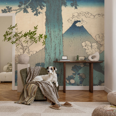 Fotobehang voor de slaapkamer Bergpanorama