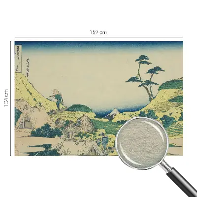 Premium fotobehang met een landelijk landschap