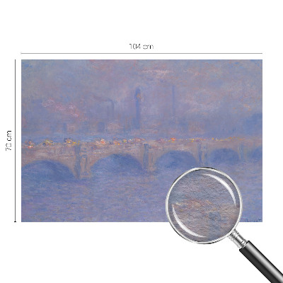 Sfeervol fotobehang Blauwe Brug