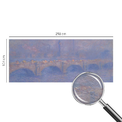 Sfeervol fotobehang Blauwe Brug