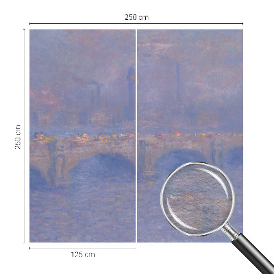 Sfeervol fotobehang Blauwe Brug
