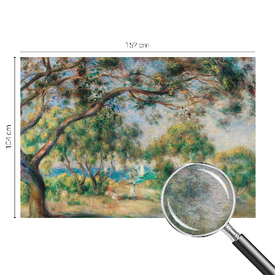 Uniek fotobehang met een kustlandschap