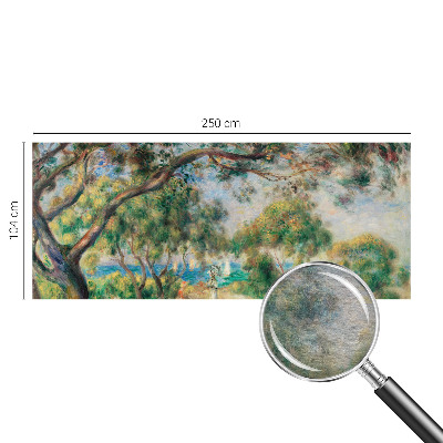 Uniek fotobehang met een kustlandschap