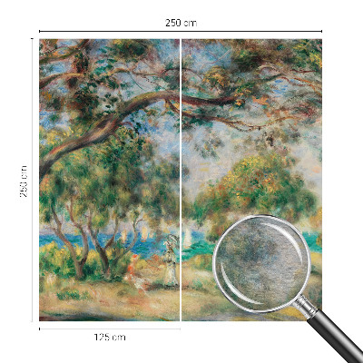 Uniek fotobehang Kustlandschap