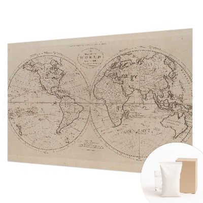 Fotobehang vliesbehang Oude kaart