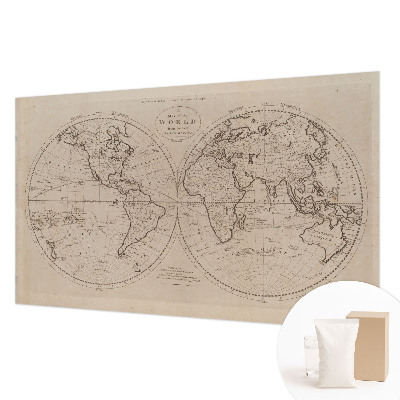 Fotobehang vliesbehang Oude kaart