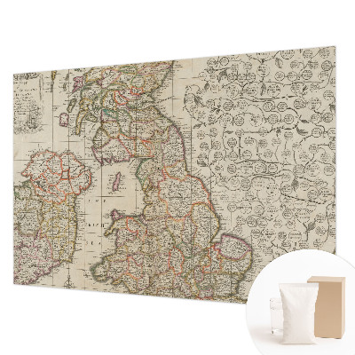 Fotobehang vlies Antieke kaart