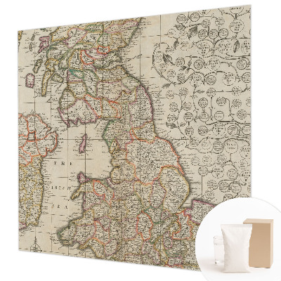 Fotobehang vlies Antieke kaart