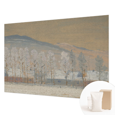 Fotobehang Winterlandschap