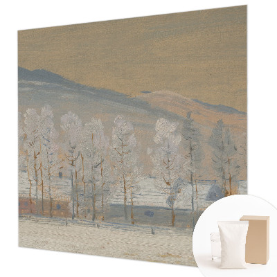 Fotobehang Winterlandschap