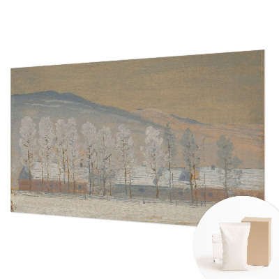 Fotobehang Winterlandschap