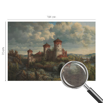 Vliesbehang fotobehang woonkamer Romantisch landschap