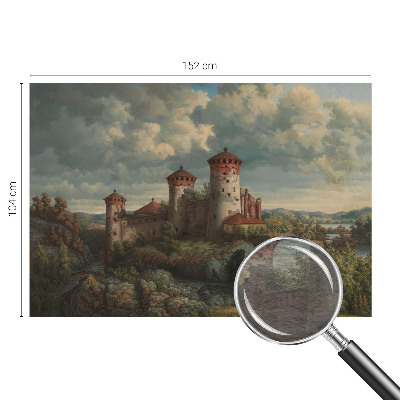 Vliesbehang fotobehang woonkamer Romantisch landschap